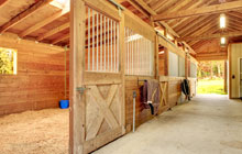 Abbey Dore stable construction leads